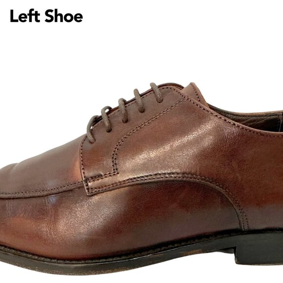 TO BOOT NEW YORK Men's Lace Up Derby Shoe in Cognac - 10 - Picture 14 of 16